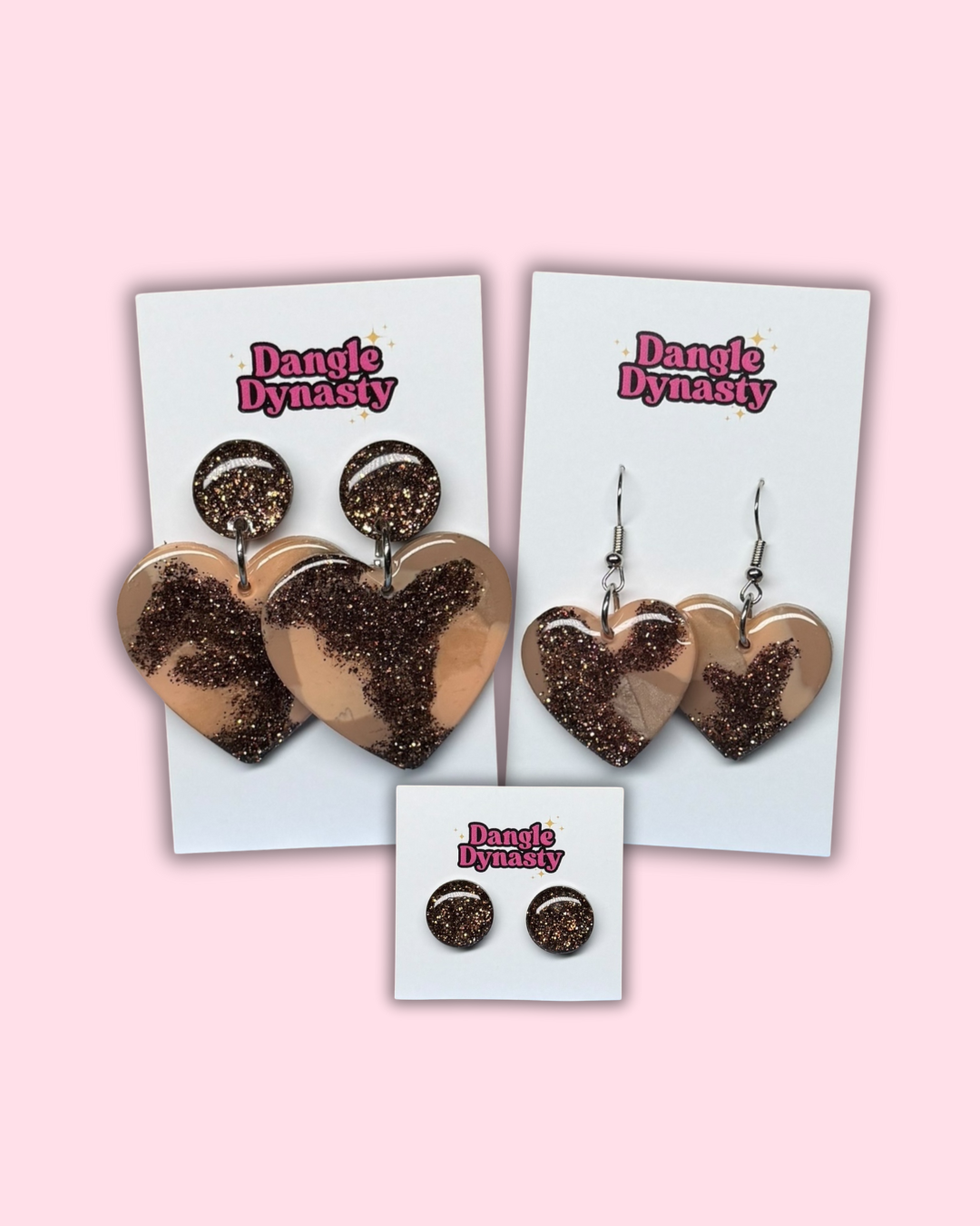 Mini Me Collection - Mixed Nude Heart