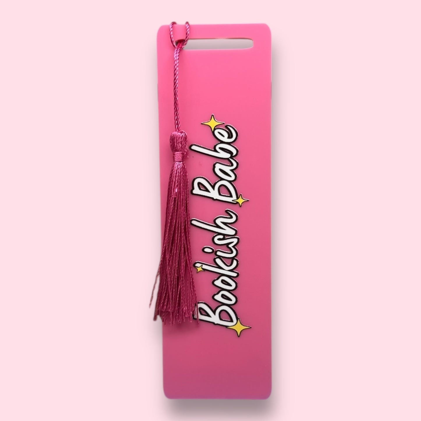 Bookish Babe Acrylic Bookmark
