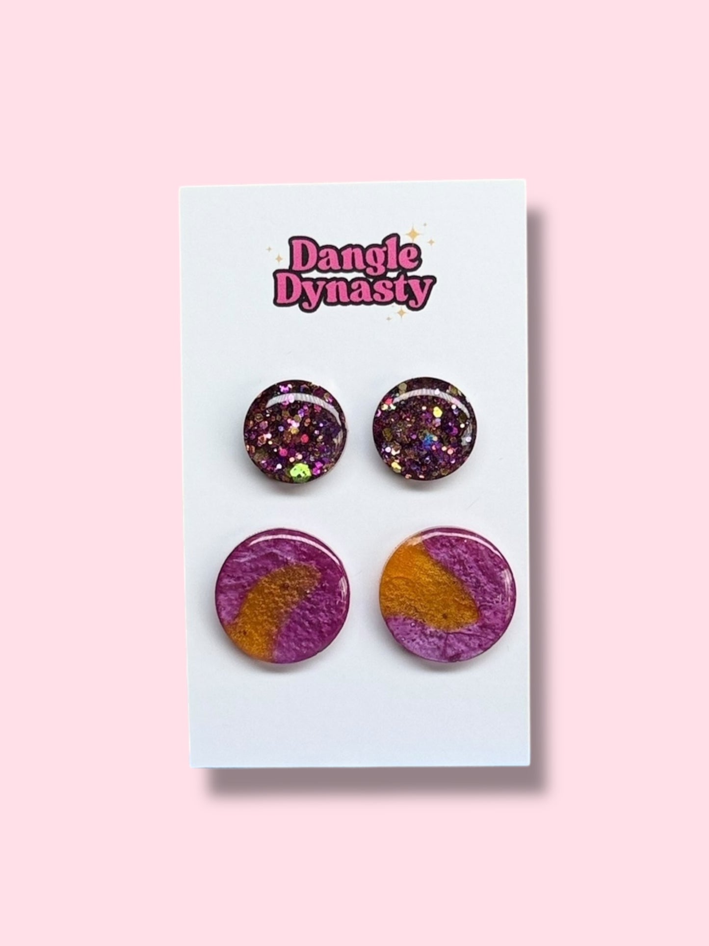 Resin Studs Twin Pack #8