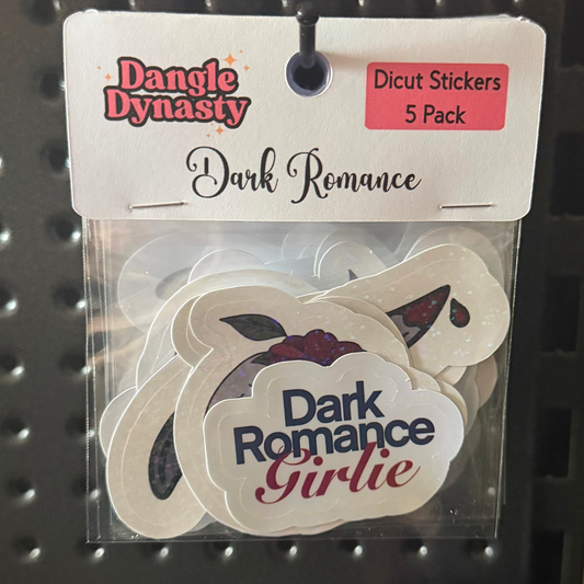 Dark Romance Dicut Stickers
