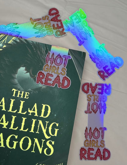 Hot Girls Read - Magnetic Bookmark