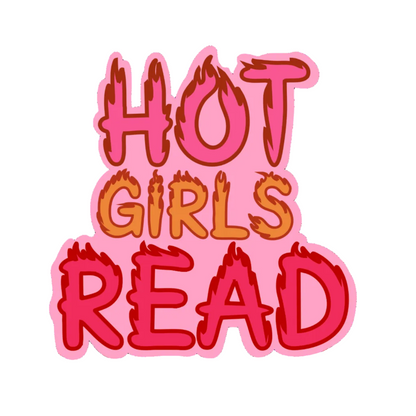 Hot Girls Read - Magnetic Bookmark