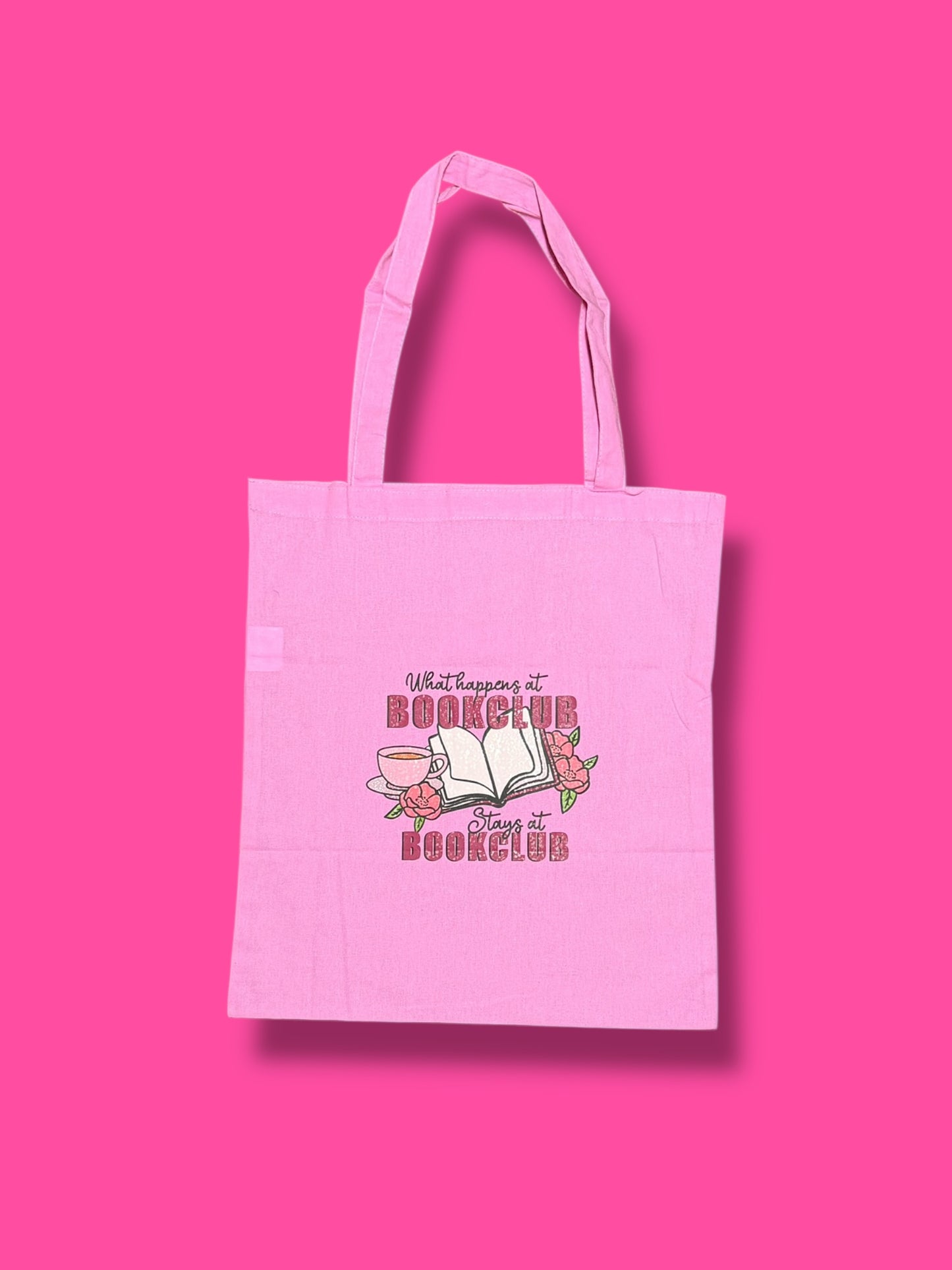 Book Club Cotton Tote Bag