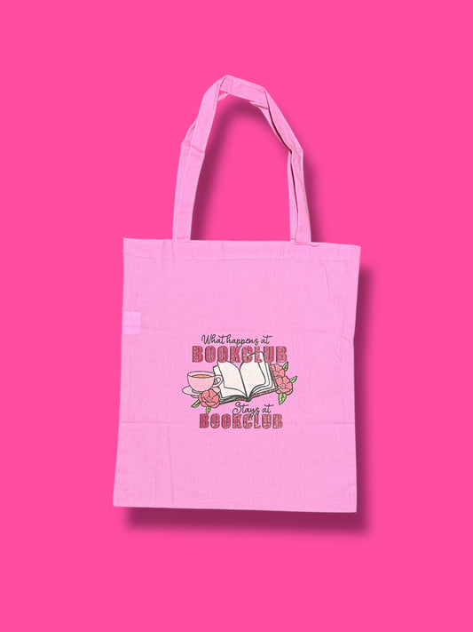 Book Club Cotton Tote Bag