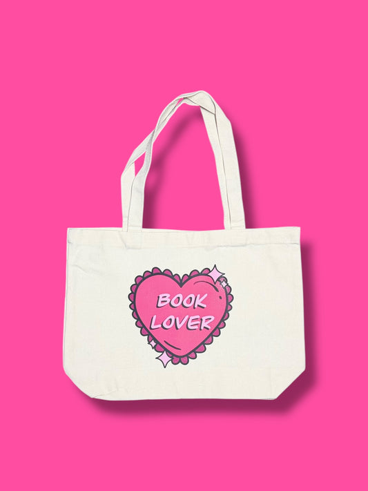 Book Lover Heavy Duty Canvas Tote Bag