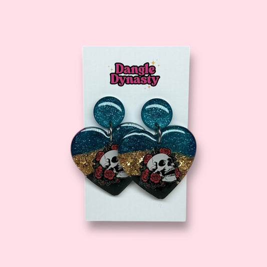 Dark Romance Skull