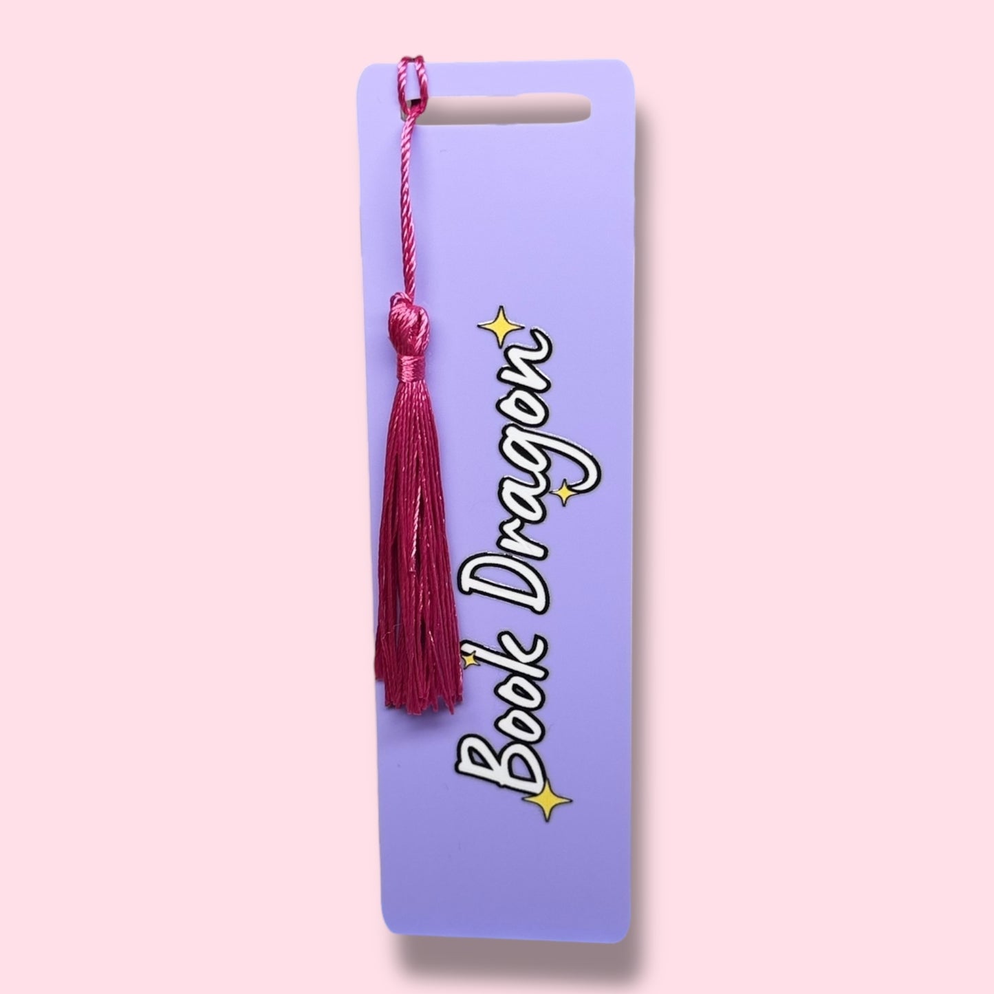 Book Dragon Acrylic Bookmark