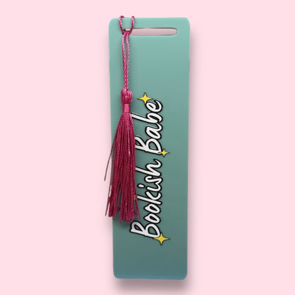 Bookish Babe Acrylic Bookmark