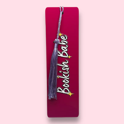 Bookish Babe Acrylic Bookmark