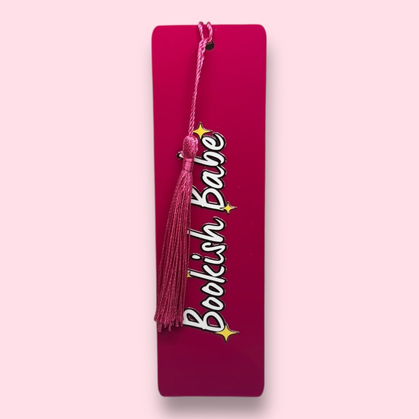 Bookish Babe Acrylic Bookmark