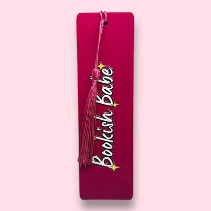 Bookish Babe Acrylic Bookmark
