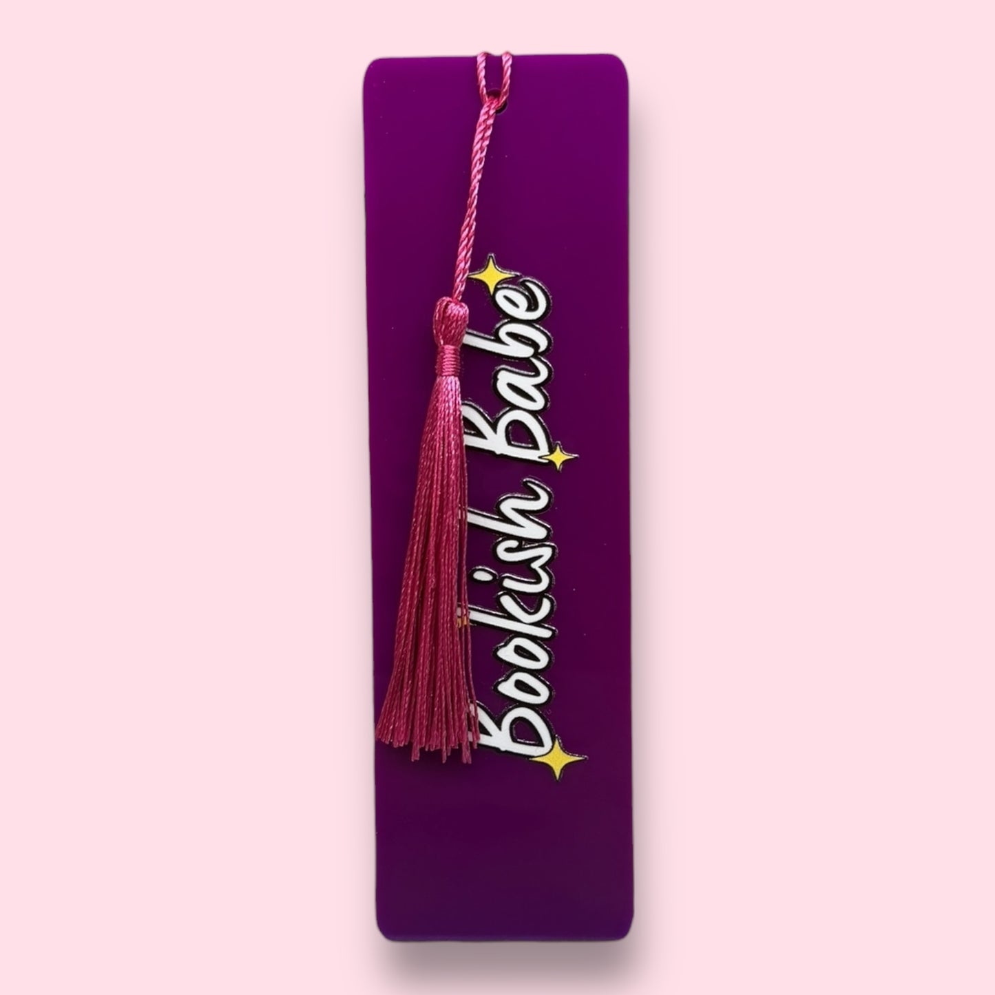 Bookish Babe Acrylic Bookmark