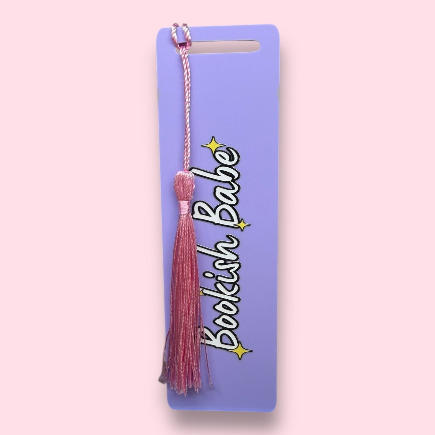 Bookish Babe Acrylic Bookmark