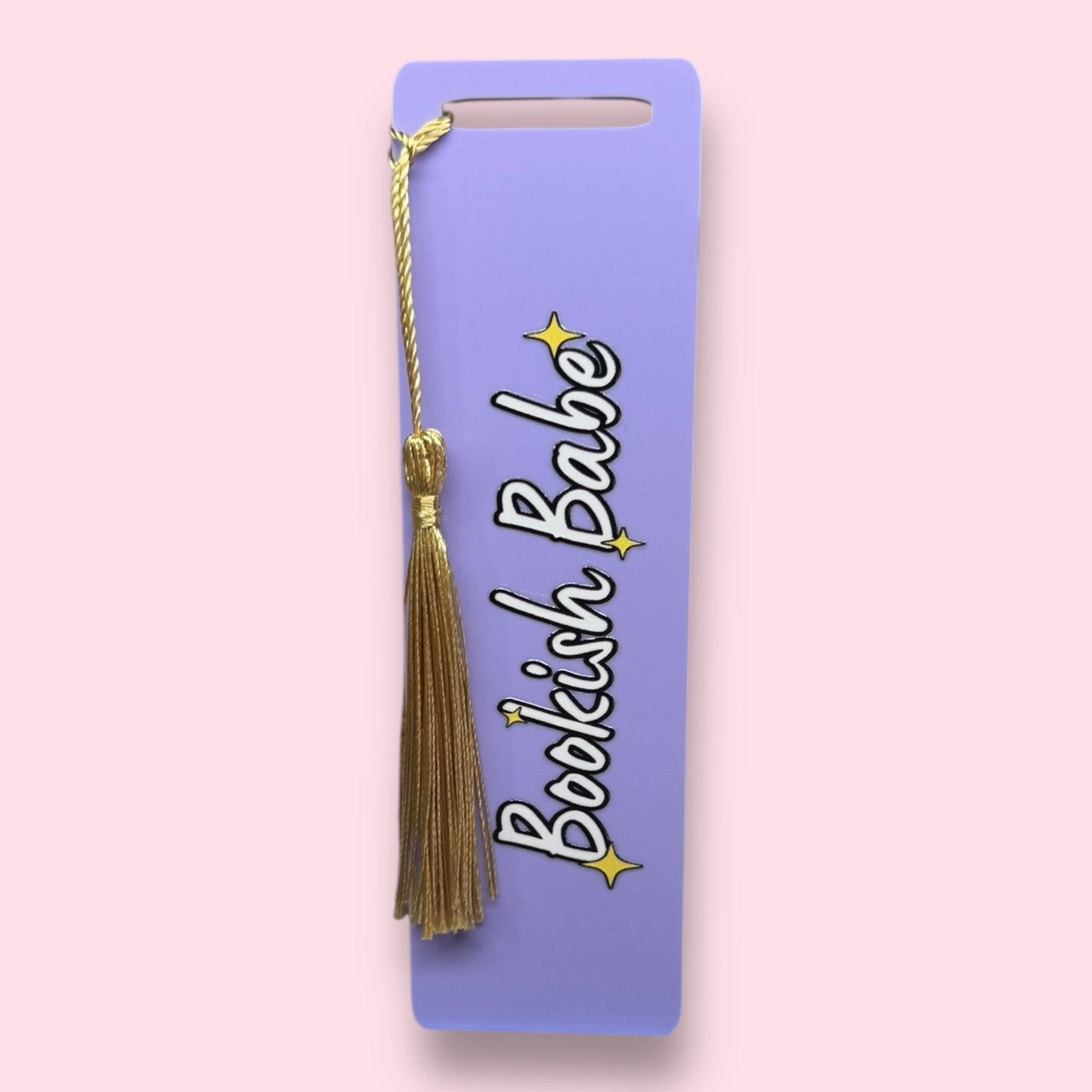 Bookish Babe Acrylic Bookmark