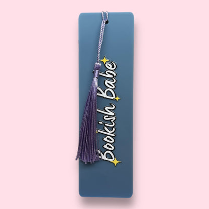 Bookish Babe Acrylic Bookmark