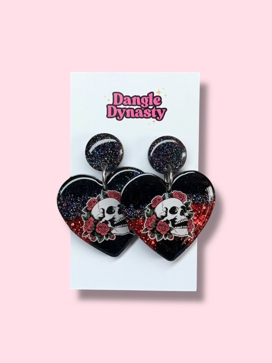 Dark Romance Skull